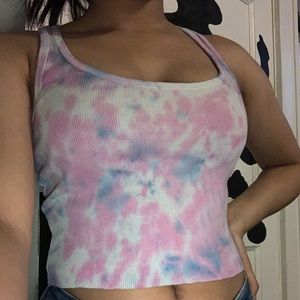 Tie dyed tank top